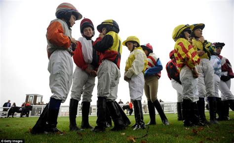 Children Riding Shetland Ponies Storm Down The Home Straight In A