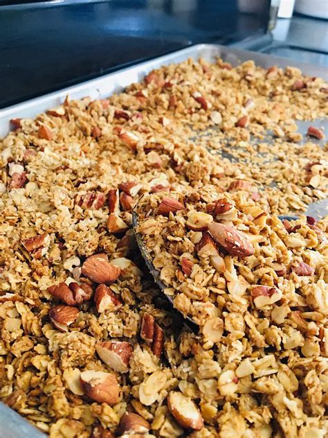 Easy Homemade Honey Granola Approaching Home