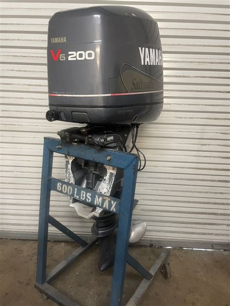 2000 Yamaha 200hp SaltWater Series II OX66 EFI Outboard Motor