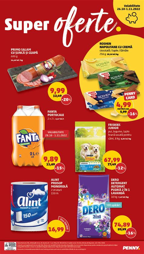 Catalog Penny Super Oferte Pana Pe Noiembrie