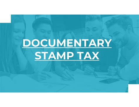 Documentary Stamp Tax Documentary Stamp Tax Documentary Stamp Tax