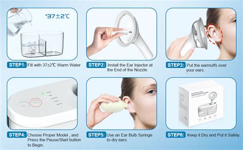 Amazon Water Powered Ear Wax Removal Kit Temodu Electric Ear