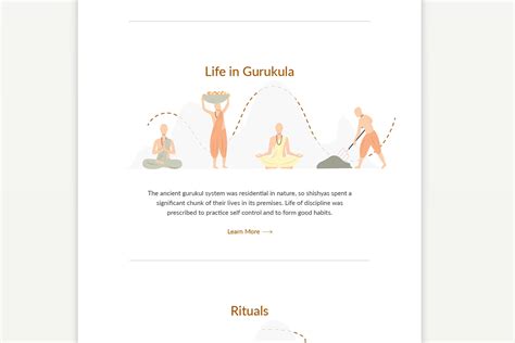 Gurukula - Narrative Website on Behance