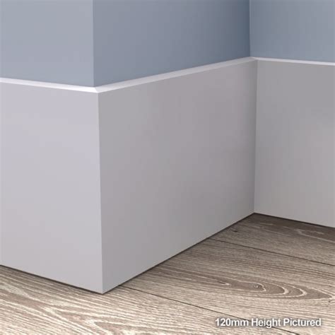 Square Skirting Board Square Edge Skirting Metres Direct