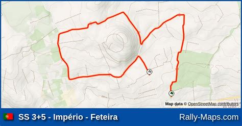 Ss Imp Rio Feteira Stage Map Rali Sical Rally Maps