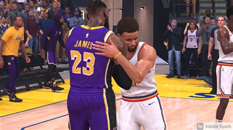 Nba 2k21 Next Gen Emulation 2021 Season Lakers Vs Warriors Warriors A Threat To The Lakers