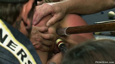 Blonde Anal Fucked In Public Pool Bar