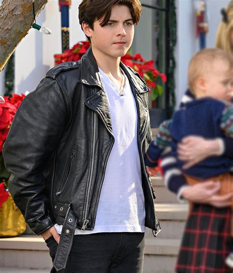 Family Switch Wyatt Black Leather Jacket | Brady Noon Jacket