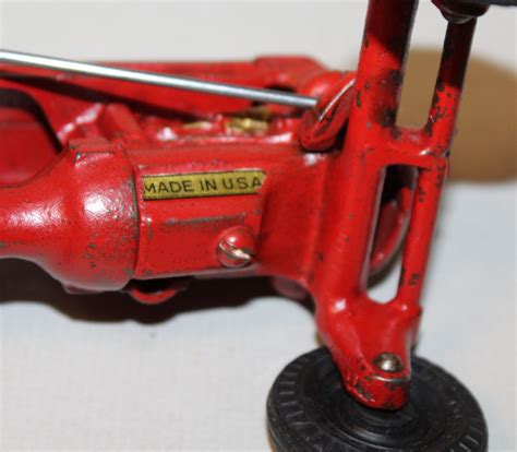 Bargain John's Antiques | Arcade Cast Iron Farmall A Cultivision Toy ...