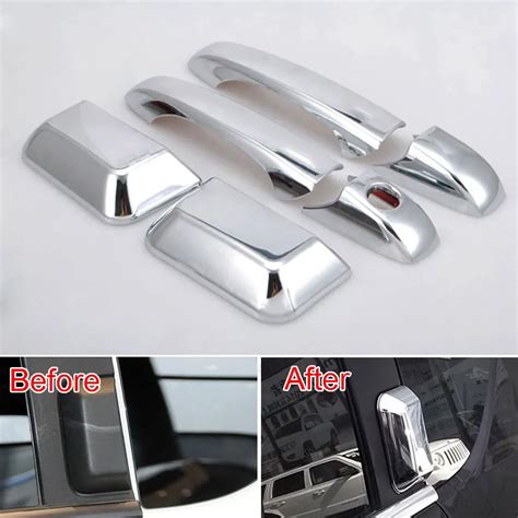 For Jeep Compass Chromium Abs Car Auto Door Handle Cover Catch