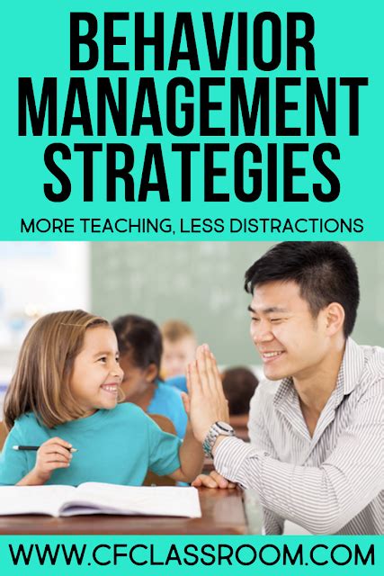 Behavior Management Strategies Clutter Free Classroom