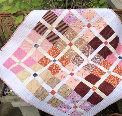 Mary Schutte On Instagram Plaid Scrappy Quilt Following LoriHolt Sew