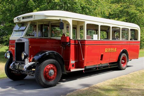 Ribble Leyland Lion Lt Bus Leyland B F Body Reg Flickr