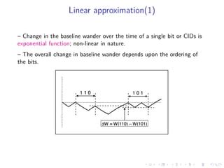 Baseline Wandering | PPT