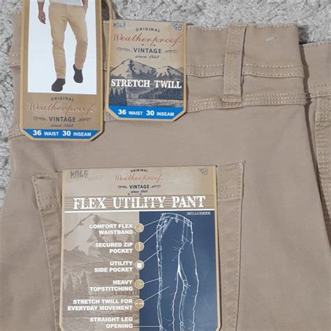 Weatherproof Pants Nwt Weatherproof Vintage Flex Utility Cargo Pant