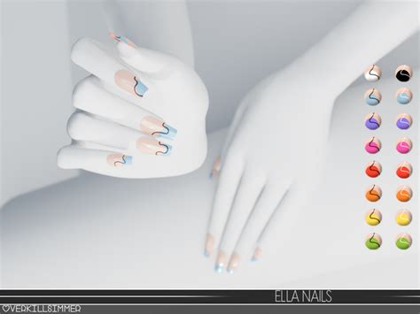 Hottest Sims Nails Cc Mods That You Will Love Artofit