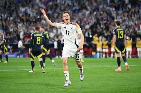 Euro2024オープニングゴールはヴィルツ！ 21歳のブンデスmvpが右足で強烈な一撃 サッカーキング