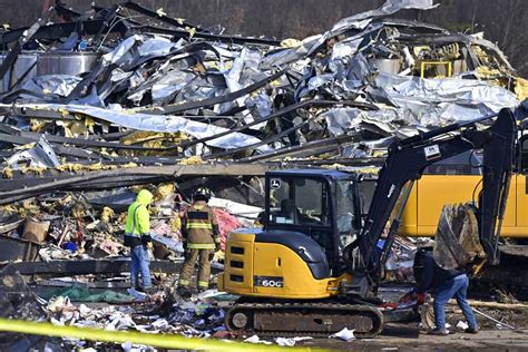 Photos Catastrophic Damage As Tornadoes Tear Through Kentucky