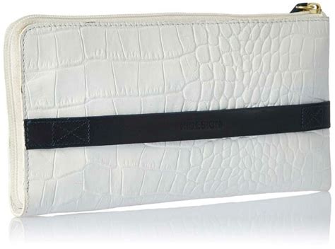 Hidesign Women White Leather Wallet - JioMart