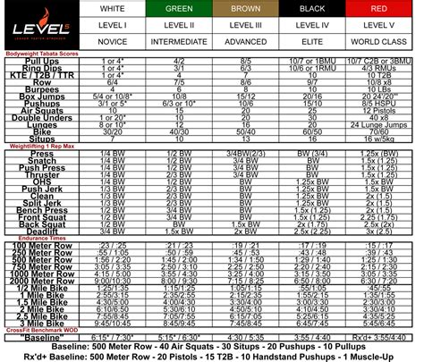 The 5 Levels of Fitness - Level 5