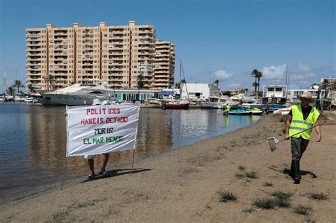 Thousands Rally To 'hug' Spain's Dying Mar Menor Lagoon | QNewsHub