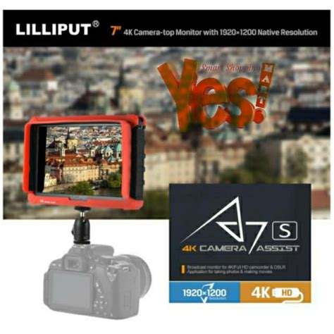 Jual Liliput Lcd Monitor Camera K Hdmi For Sony A S Shopee Indonesia