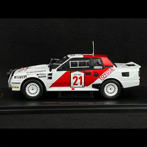 Toyota Celica TwinCam Turbo N 21 Winner Rallye Safari 1985 1 24 Ixo