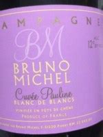 Bruno Michel Cuvée Pauline Blanc de Blancs Brut Champagne Vivino France