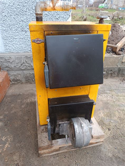 Продам котел б/у Буран 10-12 кв