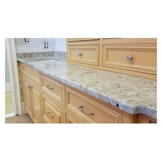 Bathroom Vanity Top In Colonial White Granite Classique Chic Salle