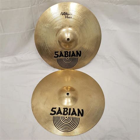 Used Sabian In Aa Rock Hi Hat Pair Cymbal Guitar Center