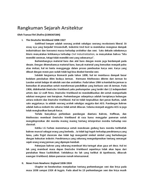 PDF Sejarah Perkembangan Arsitektur Modern DOKUMEN TIPS 63140 Hot Sex