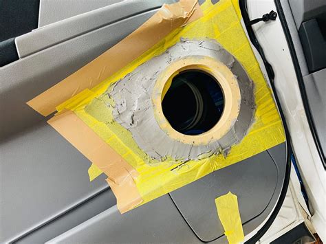 DSP内蔵アンプ内蔵の インチパワードウーハーとドアのアウターバッフル製作のご紹介 HOT WIRED ホットワイヤード オフィシャルブログ NAGOYA MOTORING