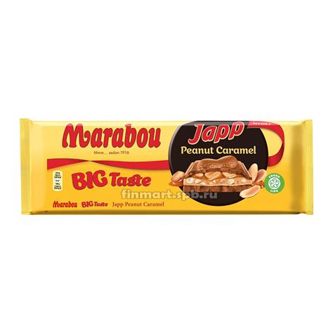 Молочный шоколад Marabou Japp peanut caramel - 276 гр. | Товары из ...