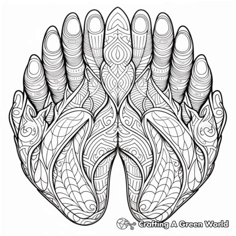 Bear Paw Coloring Pages Free And Printable