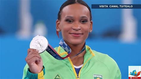 Rebeca Andrade Hace História Primera Latina En Lograr Una Medalla