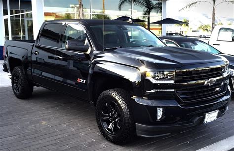 Chevy Silverado 1500 Ltz Z71 Midnight Edition Chevrolet Trucks Chevy