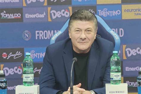 Atalanta Napoli Mazzarri Parla In Conferenza Sono Davvero Emozionato