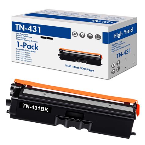 Amstech 1 Pack Compatible Toner For Brother TN431 TN 431 TN 431 TN433