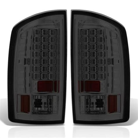 Ajp Distributors Replacement Smoked Lens Chrome Housing Led Led Brake Tail Lights