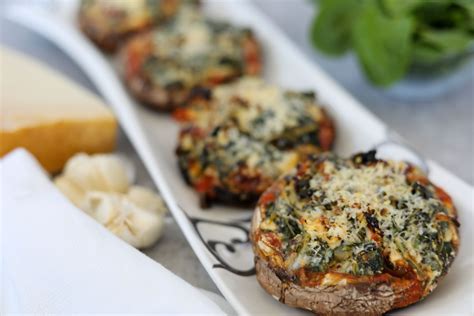 Stuffed Portobello Mushrooms Man Meets Oven