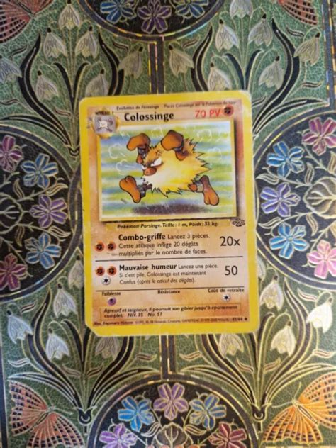 CARTE POKÉMON COLOSSINGE 43 64 EDITION 2 ED2 Jungle VF FR EUR 1 00