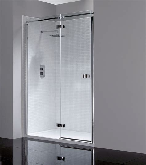 April Prestige Frameless 1200mm Hinged Shower Door Ap8912l