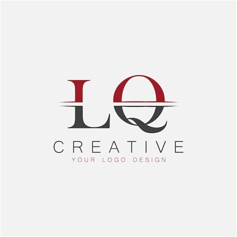 Premium Vector LQ Initial Monogram With Letter Creative Logo