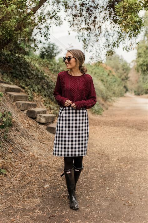 Winter 2018 Must Have 15 Plaid Skirt Outfits Styleoholic