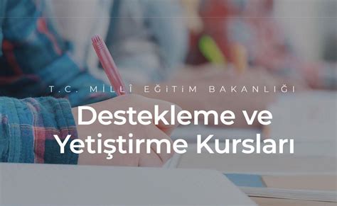 Dyk Nedir Destekleme Ve Yeti Tirme Kurslar Hakk Nda Bilgiler Son