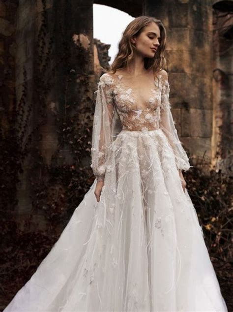 Naked Wedding Dresses For Daring Brides Weddingomania