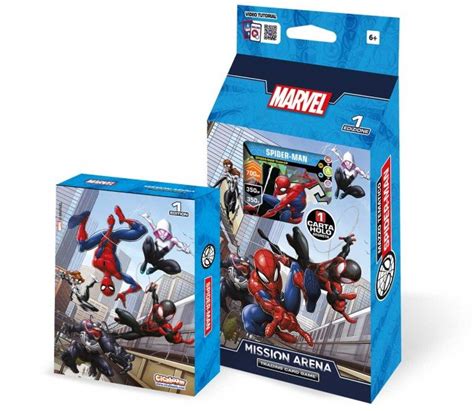 Marvel Mission Arena Tcg Starter Deck Spider Man En