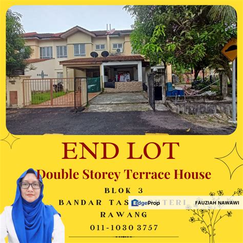 End Lot Double Storey Terrace House Blok 3 Bandar Tasik Puteri Rawang