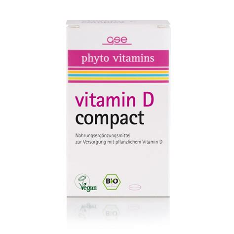 Gse Bio Vitamin D Compact Tabletten